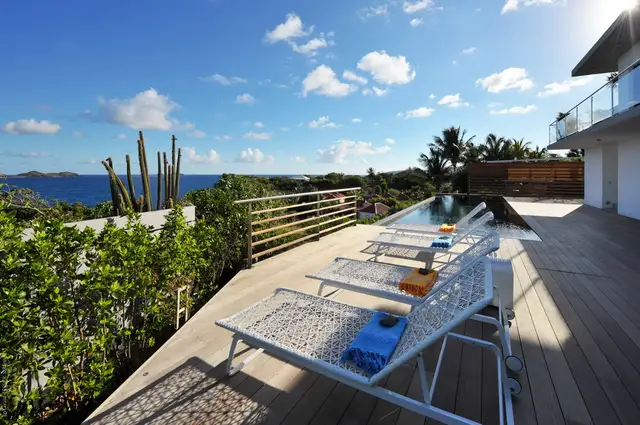 pool at Villa Eranos in St Barts - St Barts luxury vacation rental
