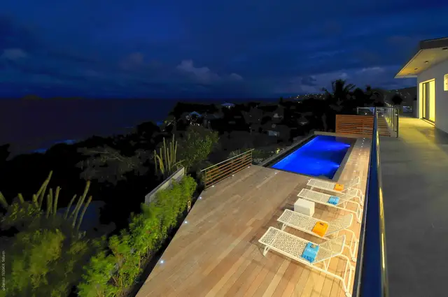 pool at Villa Eranos in St Barts - St. Barts Villa Rental