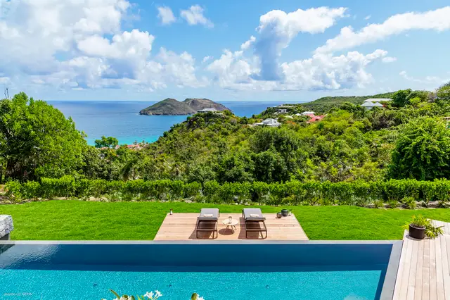 pool at Villa Eva in St Barts - St. Barts Villa Rental