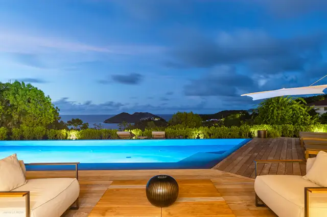 pool at Villa Eva in St Barts - St Barts luxury vacation rental
