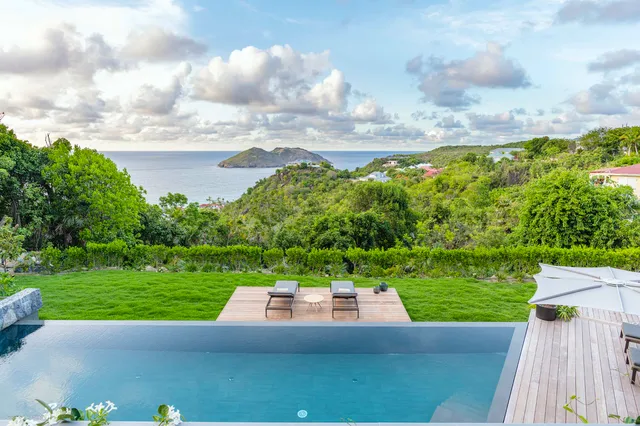 Pool at Villa Eva in St Barts - St. Barth Villa Rental