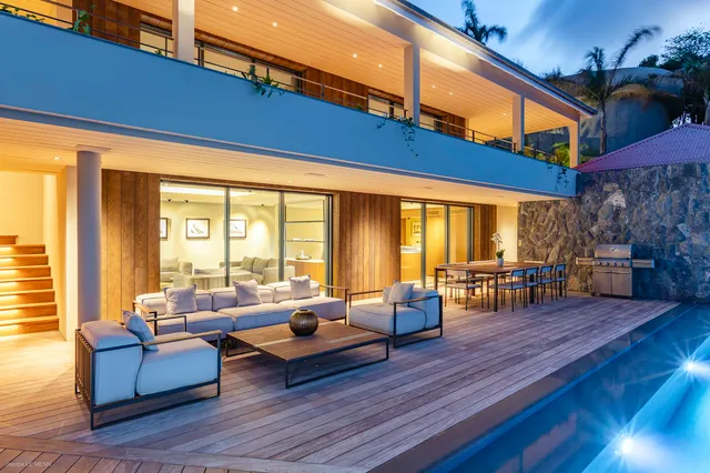Terrace at Villa Eva in St Barts - St. Barts Villa Rental