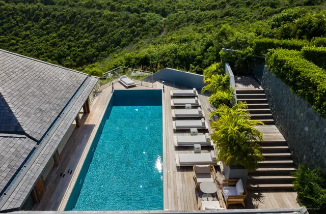 pool at Villa Firefly in St Barts - St Barts luxury vacation rental