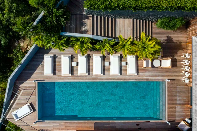 Pool at Villa Firefly in St Barts - St. Barth Villa Rental