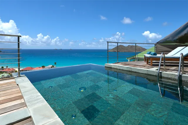 pool at Villa Flamands Bay in St Barts - St Barts luxury vacation rental