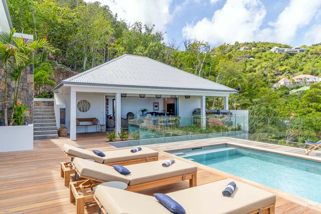 Escape - Terrace at Villa Flamands Escape in St Barts - St Barts luxury vacation rental