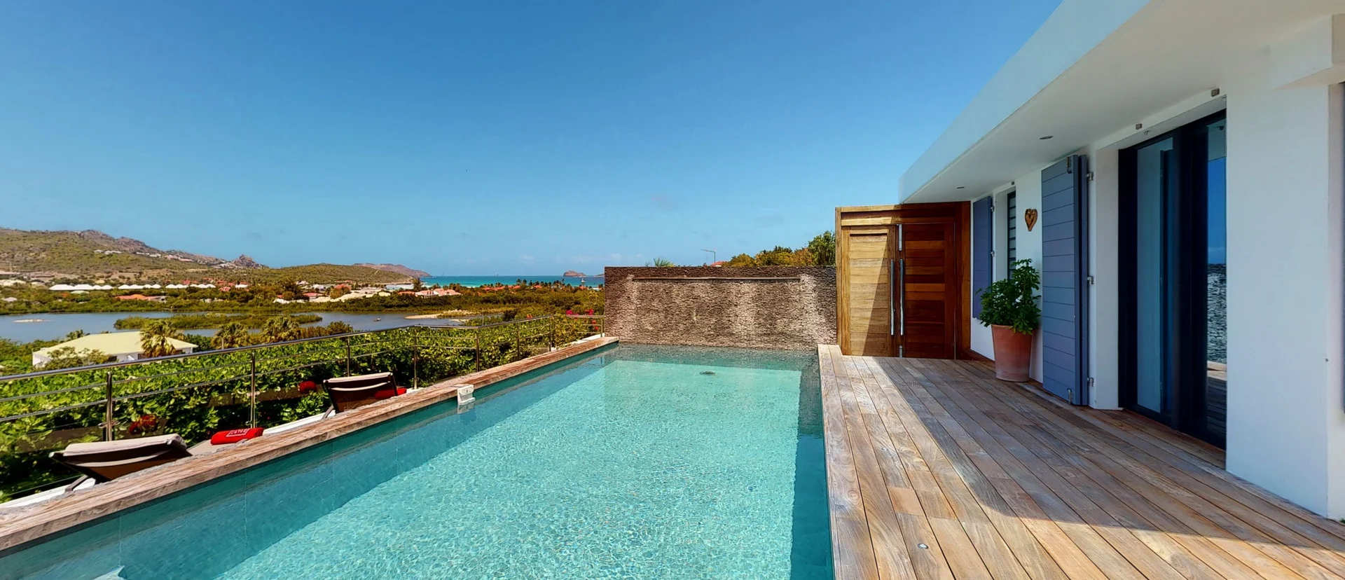 pool at Villa Fun and Sun in St Barts - St Barts luxury vacation rental