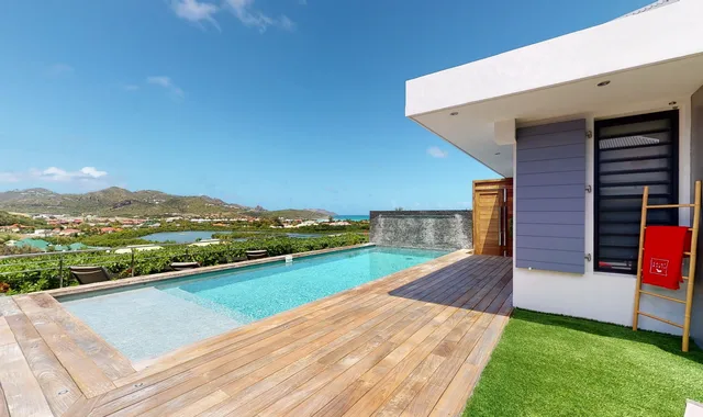 pool at Villa Fun and Sun in St Barts - St. Barts Villa Rental