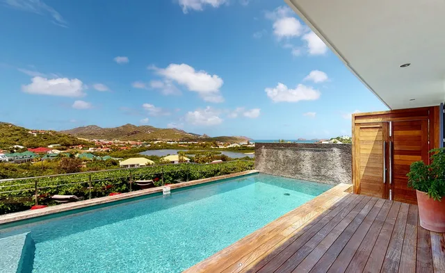 pool at Villa Fun and Sun in St Barts - St. Barts Villa Rental