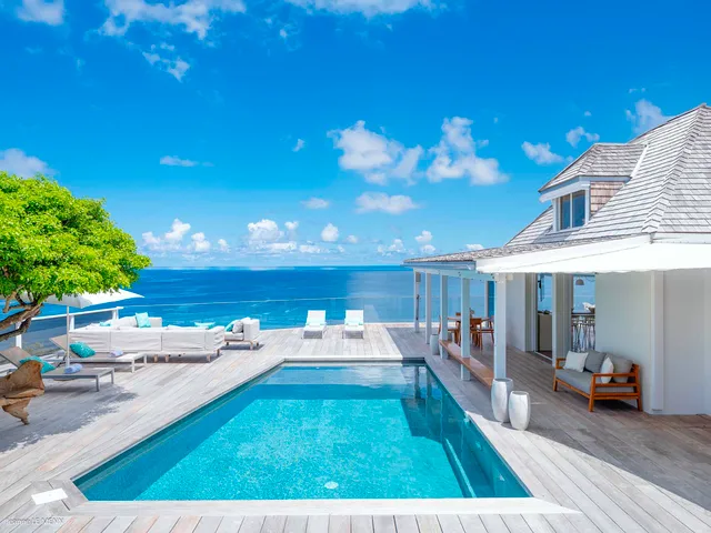 Pool at Villa Gaillac in St Barts - St Barts luxury vacation rental