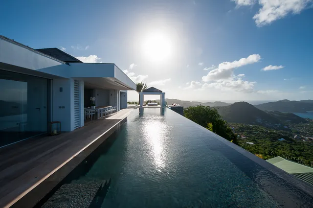 pool at Villa Ginger in St Barts - St Barts luxury vacation rental
