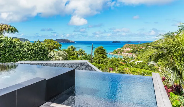pool at Villa Golden Palm in St Barts - St. Barts Villa Rental