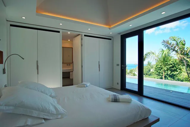 2 ocean view at Villa Good Vibrations in St Barts - St. Barth Villa Rental