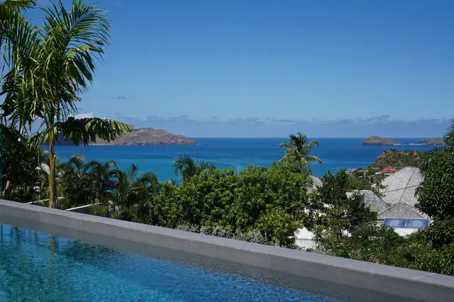 pool at Villa Good Vibrations in St Barts - St. Barts Villa Rental