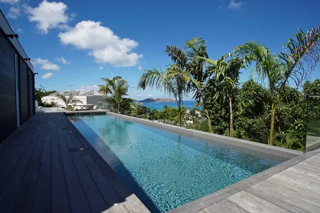 pool at Villa Good Vibrations in St Barts - St. Barts Villa Rental