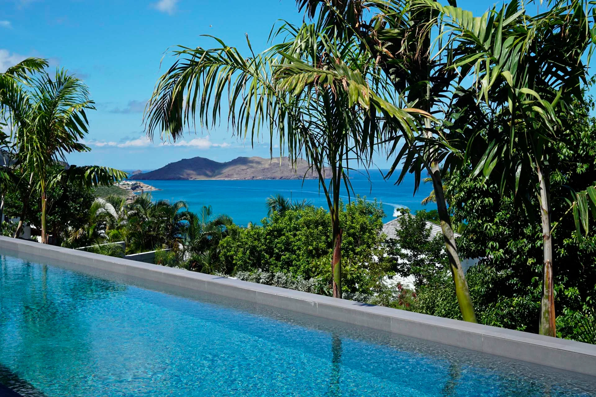 ocean view at Villa Good Vibrations in St Barts - St Barts luxury vacation rental