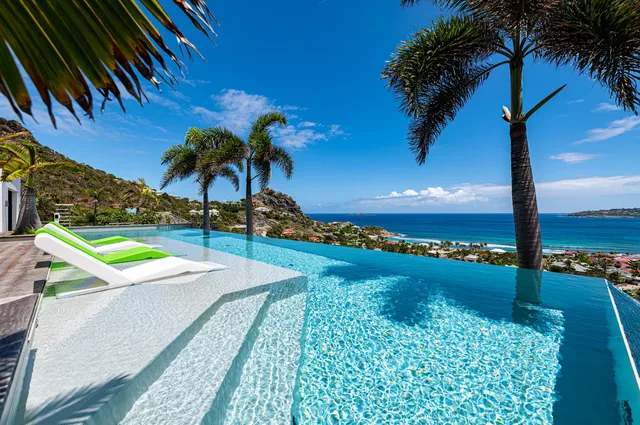 pool at Villa Grace in Anse des Cayes - St. Barth Villa Rental
