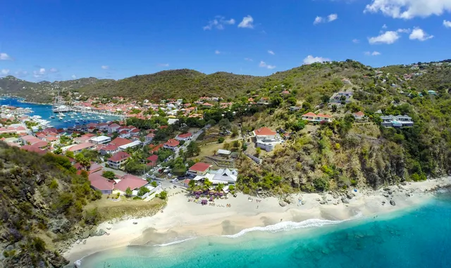 Galets aerial view 01 at Villa Grands Galets in St Barts - St. Barts Villa Rental