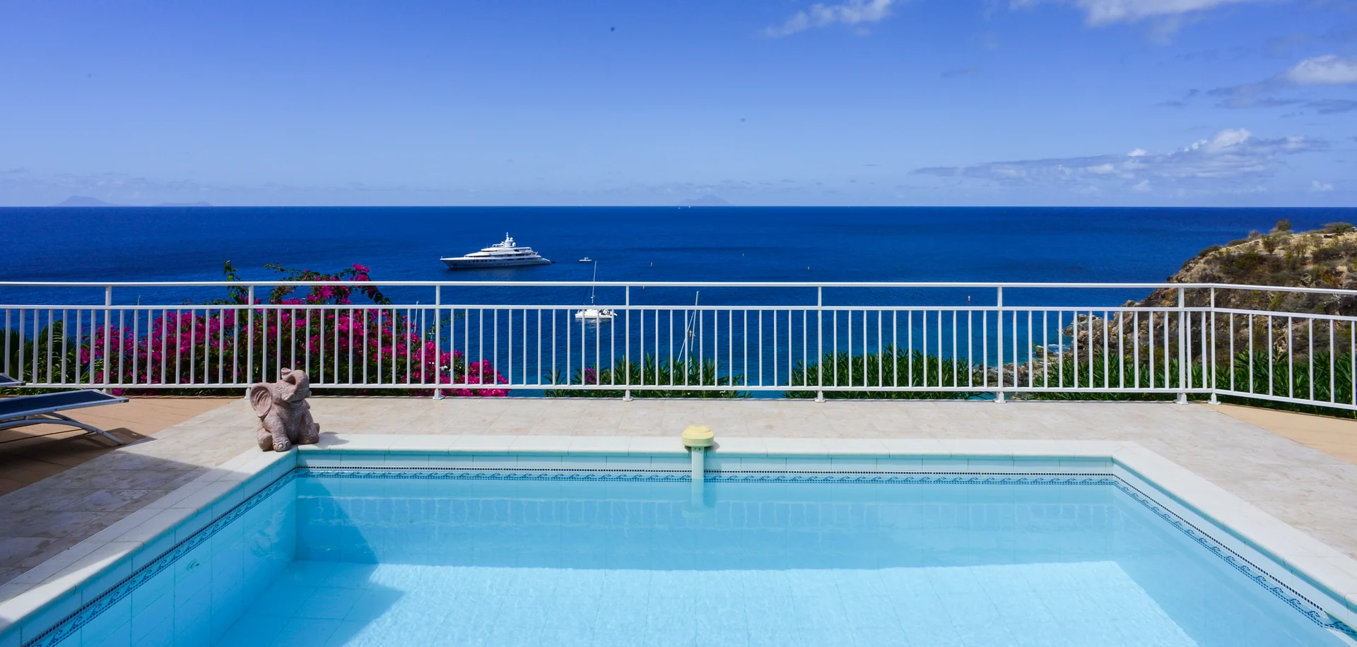 pool at Villa Grands Galets in St Barts - St Barts luxury vacation rental