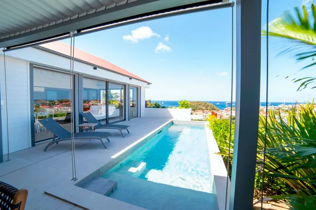 Terrace at Villa Grenadine in St Barts - St Barts luxury vacation rental