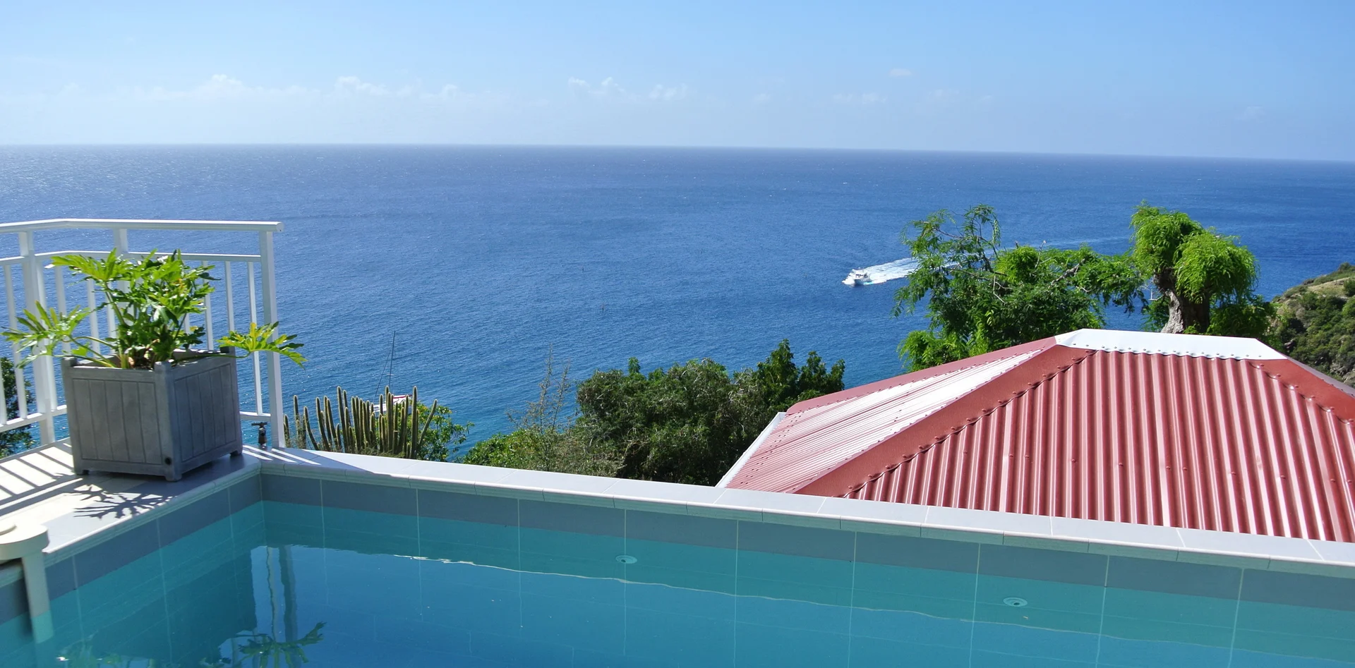 pool at Villa Gros Ilets in St Barts - St Barts luxury vacation rental