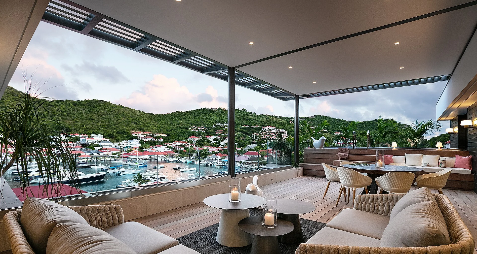 Sunset6-header at Villa Gustavia Lights in St Barts - St Barts luxury vacation rental