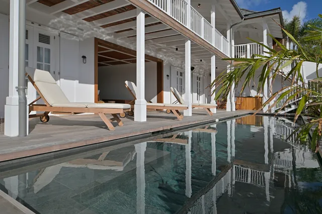 pool at Villa Hippocampe in St Barts - St Barts luxury vacation rental