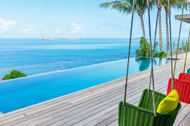 pool at Villa Honu in St Barts - St. Barth Villa Rental