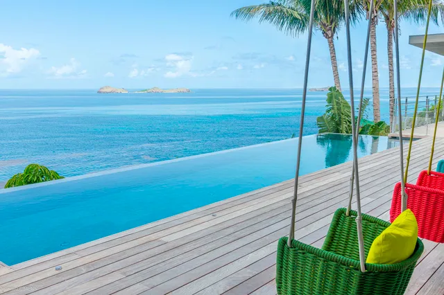 Pool at Villa Honu in St Barts - St. Barts Villa Rental