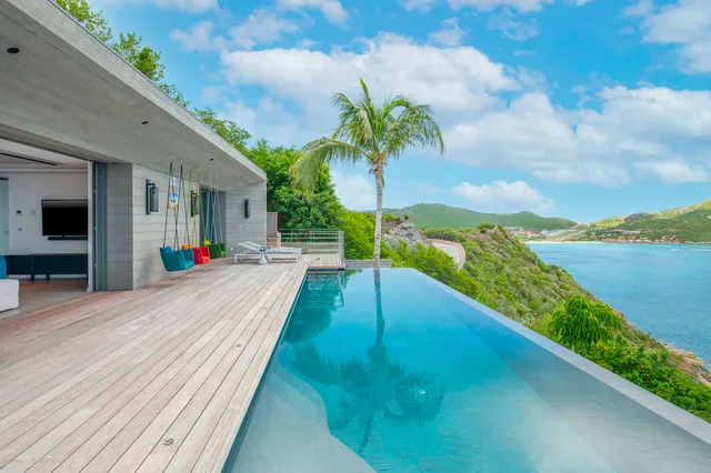 Pool at Villa Honu in St Barts - St. Barth Villa Rental