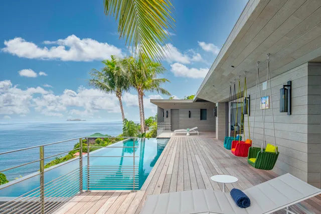 Pool at Villa Honu in St Barts - St. Barts Villa Rental