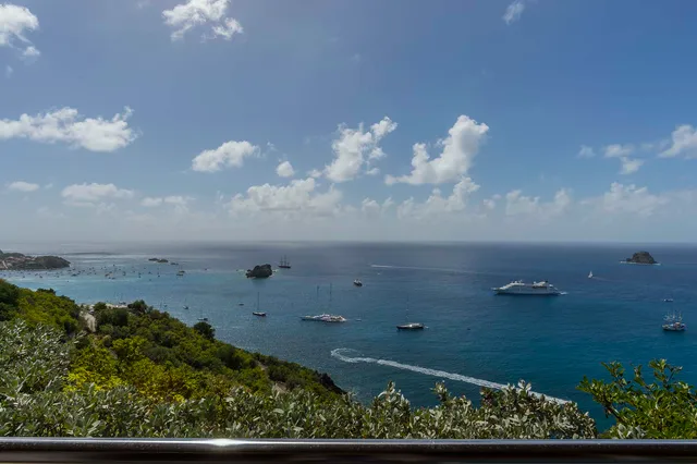 bedroom 01 view - by J at Villa Hurakan in St Barts - St Barts luxury vacation rental