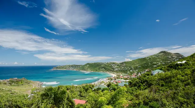 terrace at Villa Idalia in St Barts - St. Barts Villa Rental
