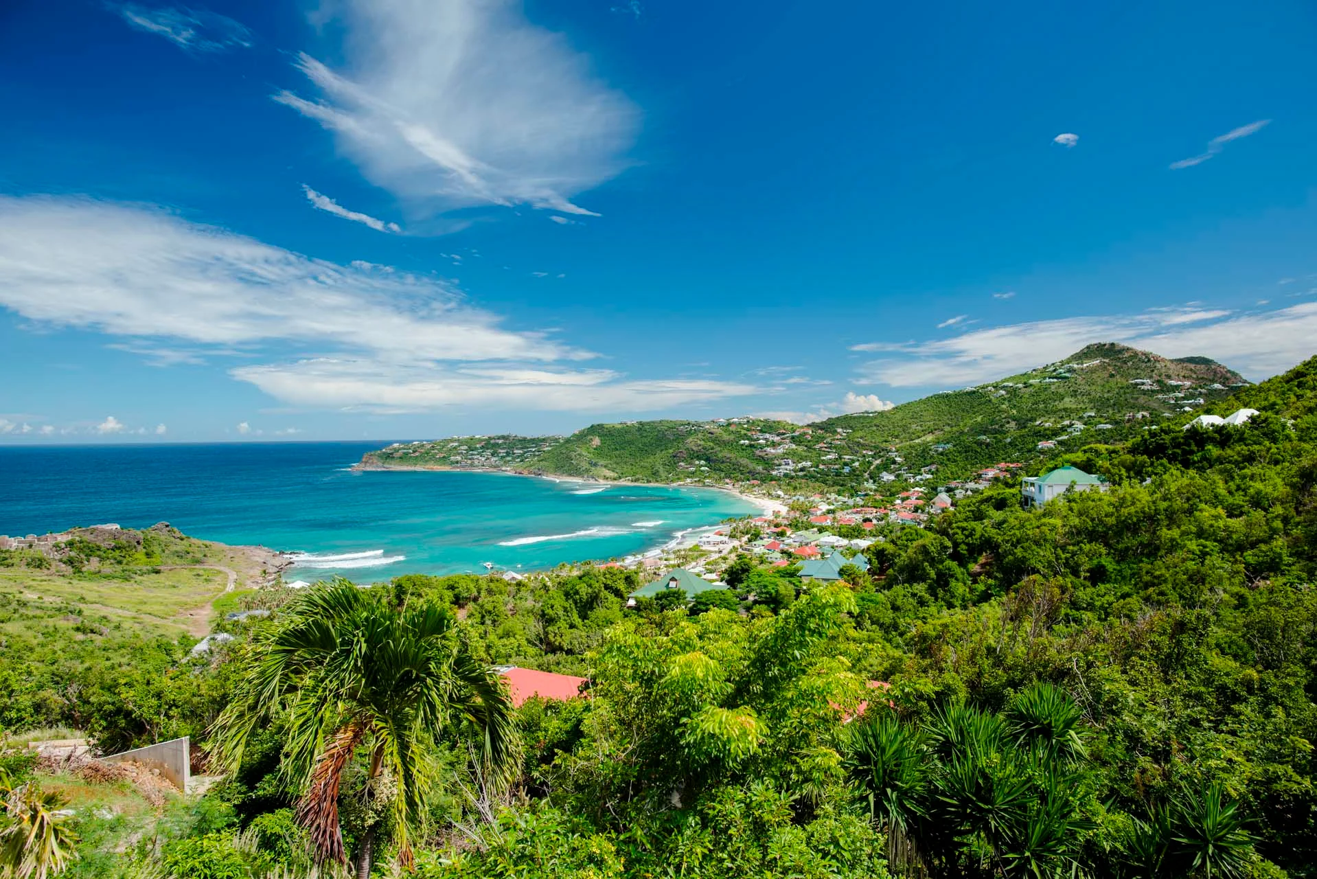 ocean view at Villa Idalia in St Barts - St Barts luxury vacation rental
