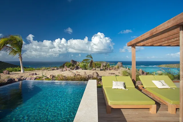 pool at Villa Imagine in St Barts - St. Barts Villa Rental