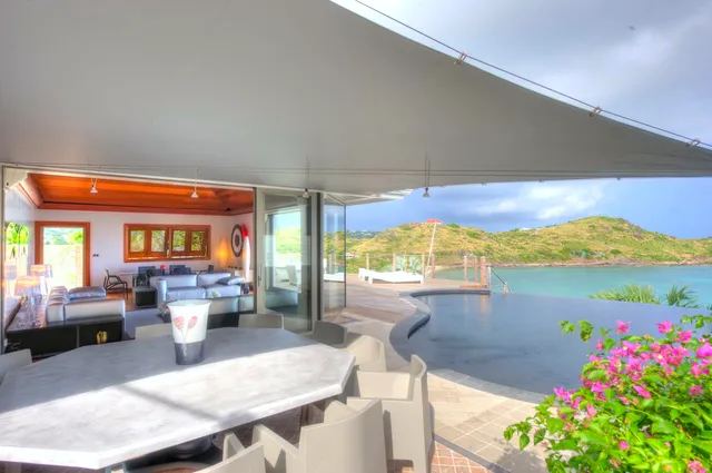 Song hillside view at Villa Indian Song in St Barts - St. Barts Villa Rental