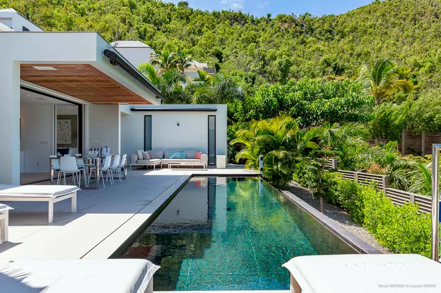 Pool at Villa Indyana in St Barts - St Barts luxury vacation rental