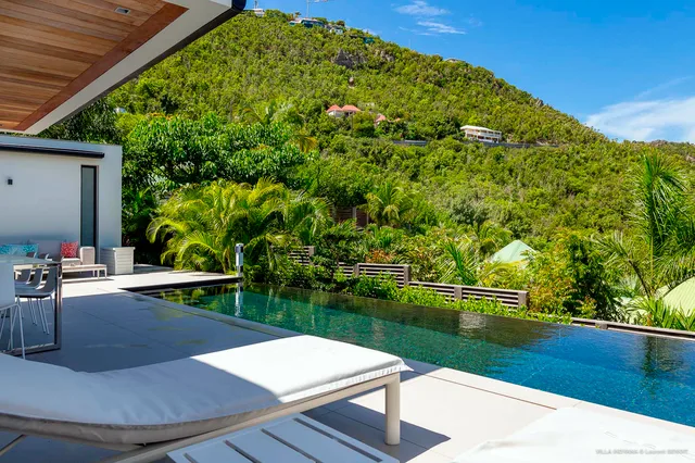 Pool at Villa Indyana in St Barts - St. Barts Villa Rental