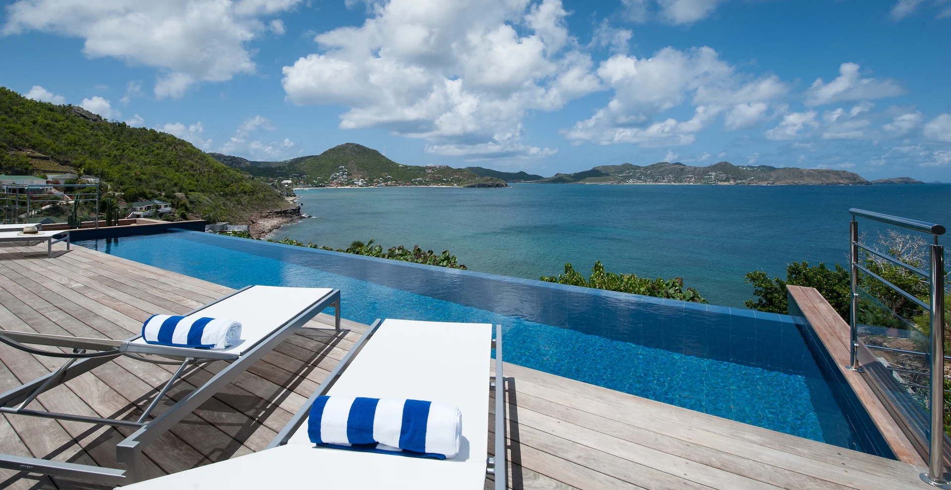 pool at Villa Infinity View in St Barts - St Barts luxury vacation rental