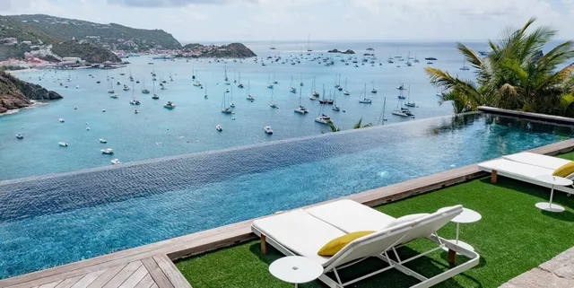 pool at Villa Infra in Corossol - St. Barts Villa Rental