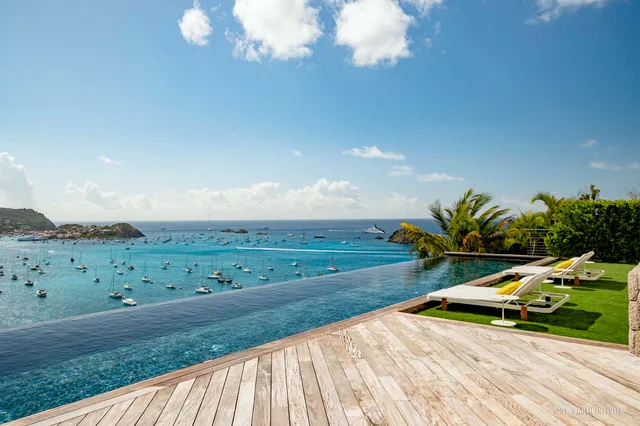 Pool at Villa Infra in St Barts - St. Barts Villa Rental