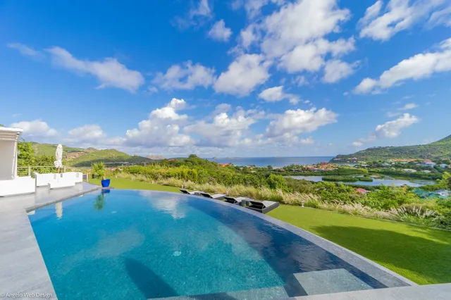 pool at Villa Ivy in St Barts - St. Barts Villa Rental