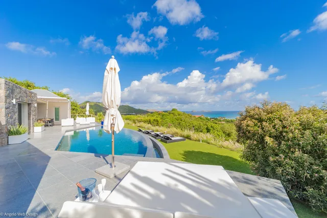 pool at Villa Ivy in St Barts - St. Barth Villa Rental