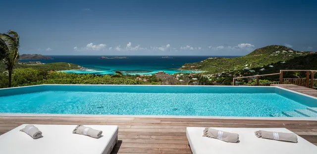 pool at Villa Ixfalia in St. Jean - St. Barts Villa Rental