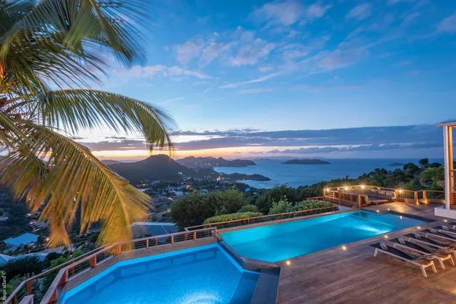 pool at Villa Jable in St Barts - St. Barts Villa Rental