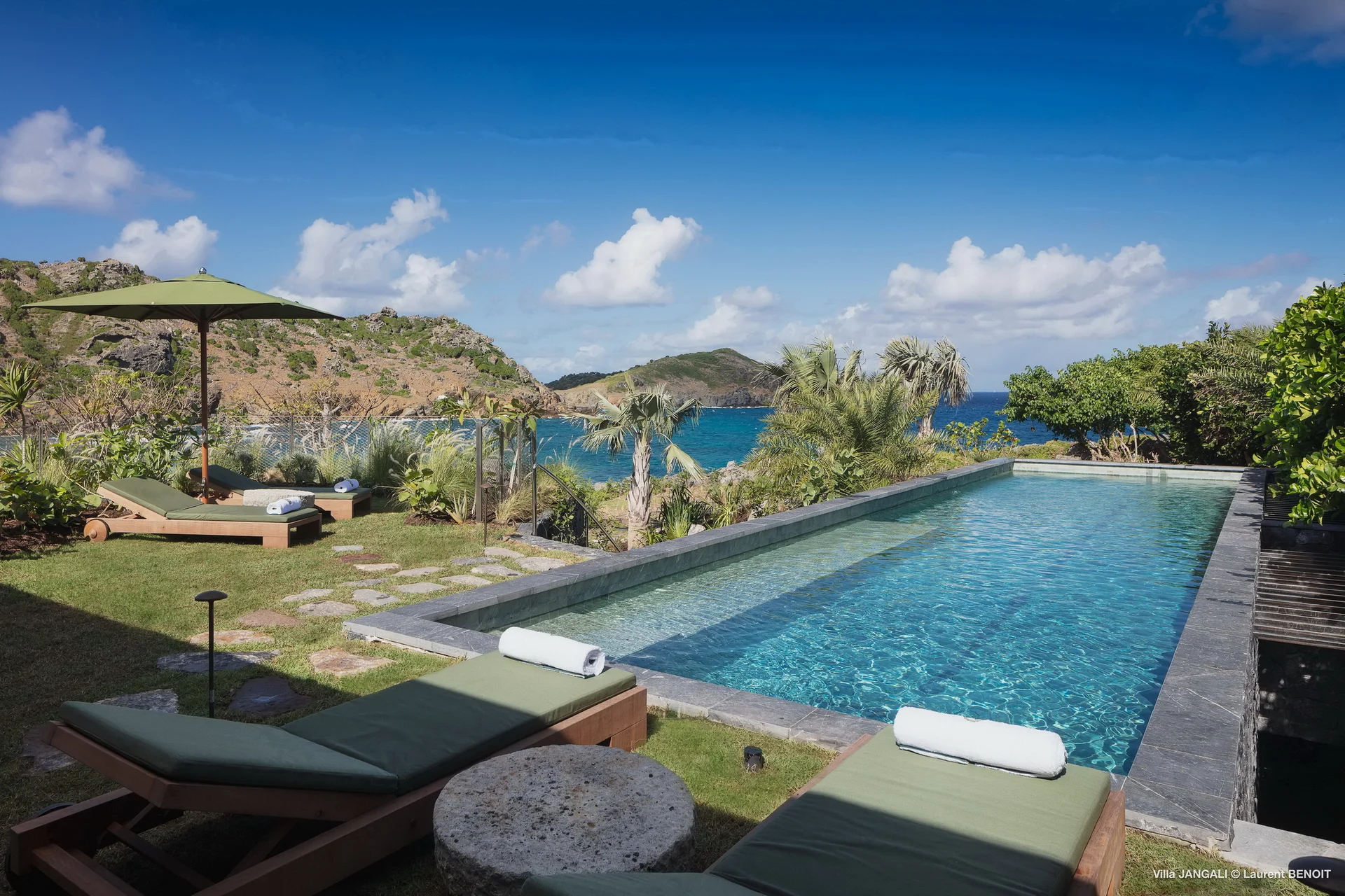 pool at Villa Jangali in St Barts - St Barts luxury vacation rental