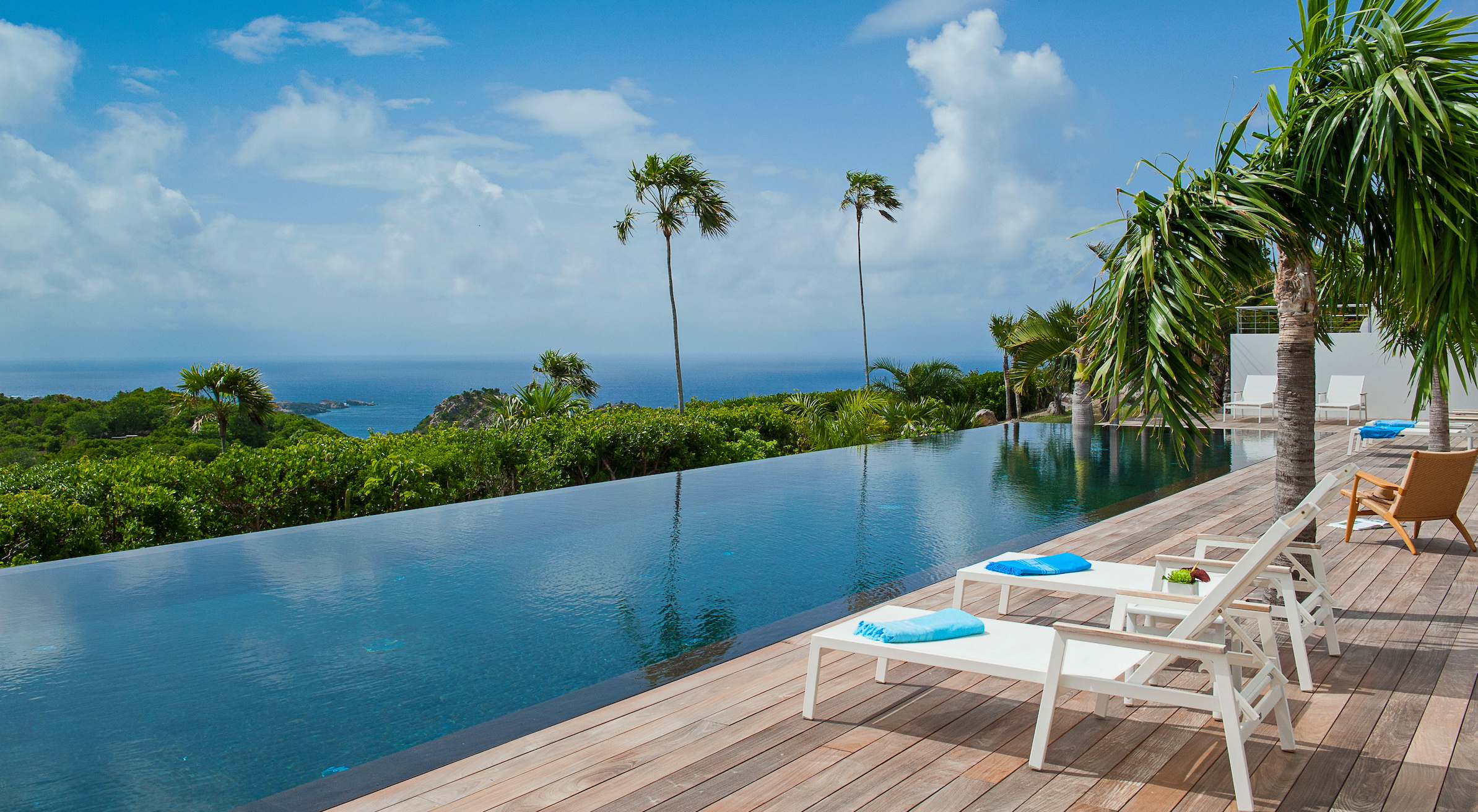 pool at Villa Jasmine in Gouverneur - St. Barts Villa Rental