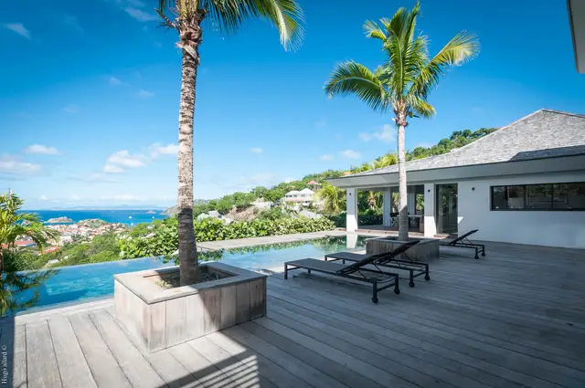 Private pool, Lurin villa at Villa Jocapana in St Barts - St. Barth Villa Rental