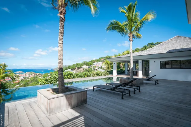 pool at Villa Jocapana in St Barts - St. Barth Villa Rental