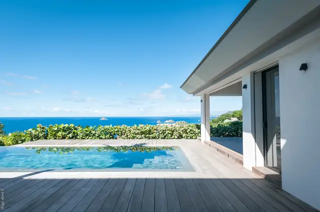Private pool, Lurin villa at Villa Jocapana in St Barts - St Barts luxury vacation rental